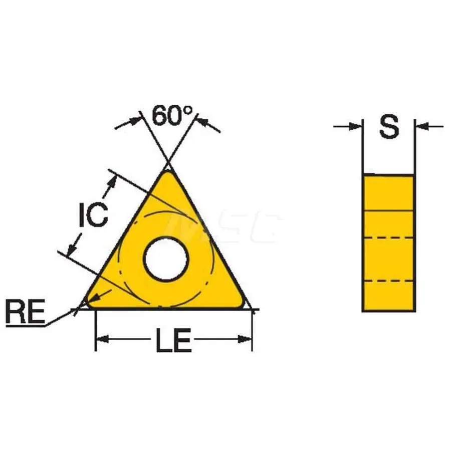 Режущий инструмент Sandvik Coromant 7861230 TNMG432-PM 4425 Carbide Turning Inse