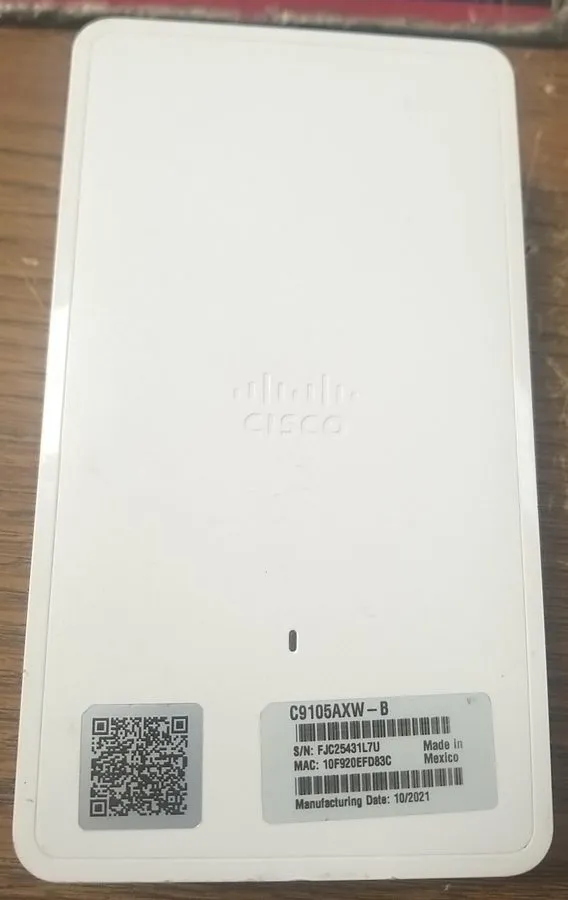 Точка доступа Wi-Fi Cisco Catalyst 9105AXW WiFi 6 Wireless Access Point C9105AXW