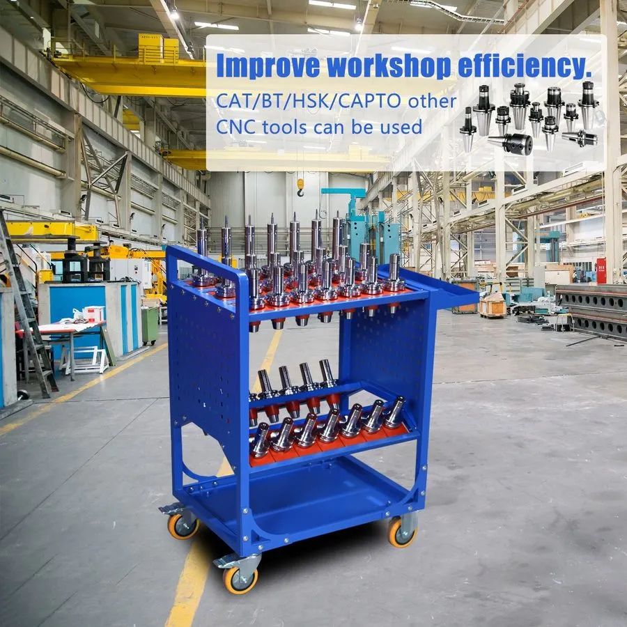 Режущий инструмент cnc tool cart (CAT40- ) cnc tool rack cnc tool holder cart to — фото лота 2