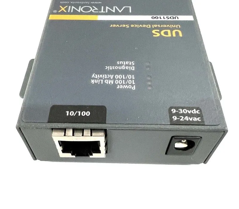 IIoT-устройство Lantronix UDS1100 Universal POE Serial Device Server Ethernet RS — фото лота 3