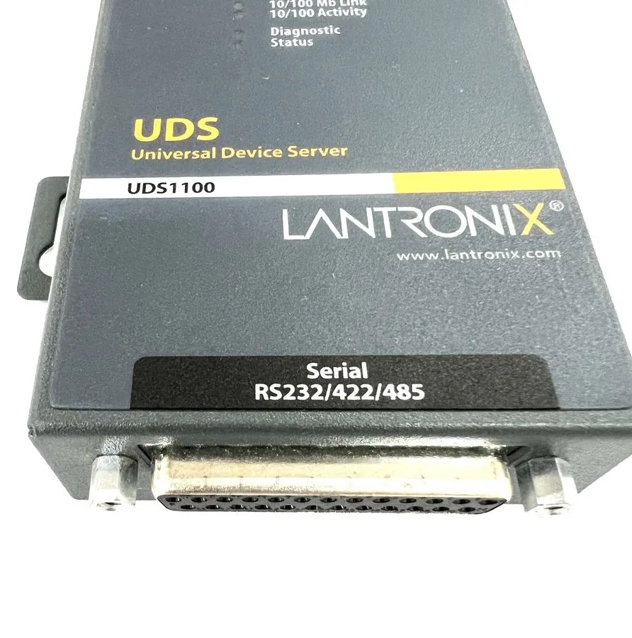 IIoT-устройство Lantronix UDS1100 Universal POE Serial Device Server Ethernet RS — фото лота 4