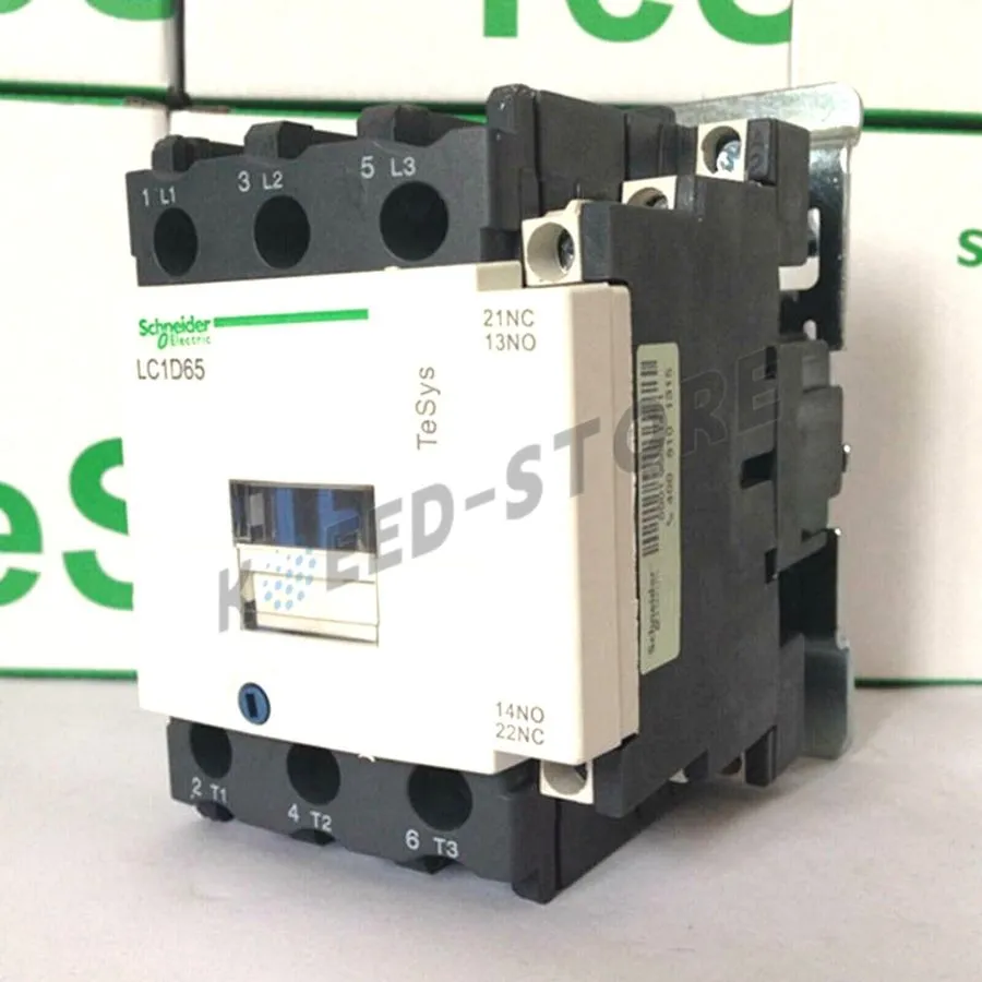 Контактор SND LC1D65F7 Telemecanique Square D TeSys 3-Pole DIN 110vAC LC1D65F7C