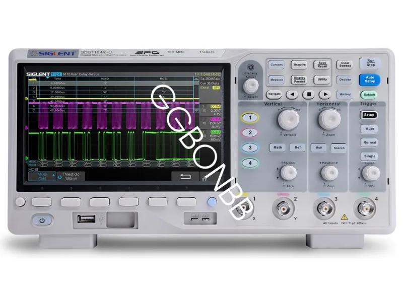 Осциллограф Siglent SDS1104X-U 100 MHz / 4 Channel Digital Oscilloscope