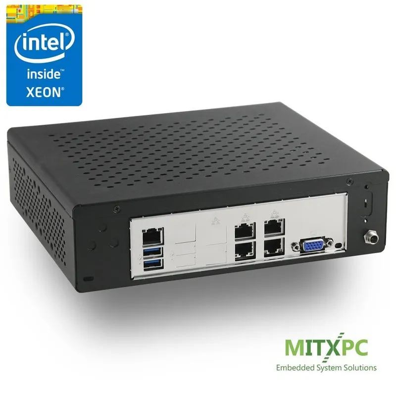 Сервер MITXPC Intel Xeon D-1518 Quad Core Mini Server w/Dual Intel 10GbE, IPMI, 