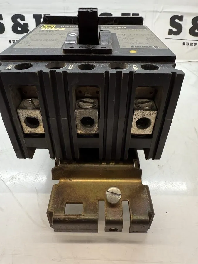 Автоматический выключатель Square D FA34100 3p 100 amp 480v Gray I line Circuit  — фото лота 2