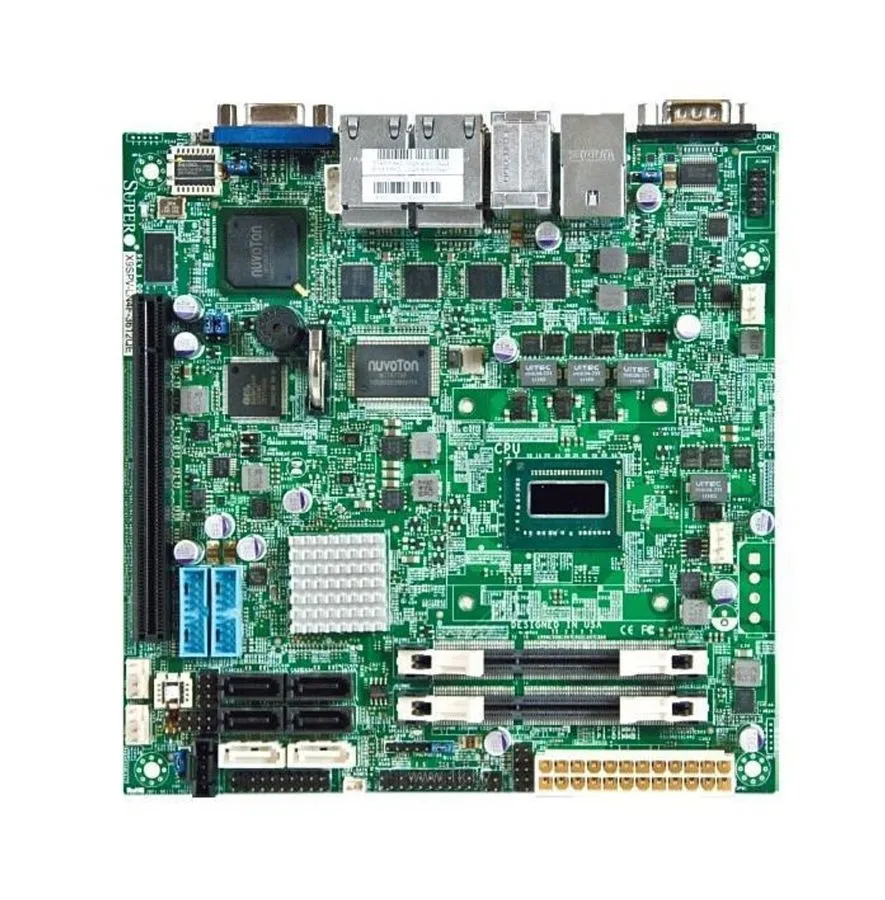 Материнская плата Supermicro MBD-X9SPV-LN4F-3LE-B Mini-ITX Motherboard w/ Core i — фото лота 1