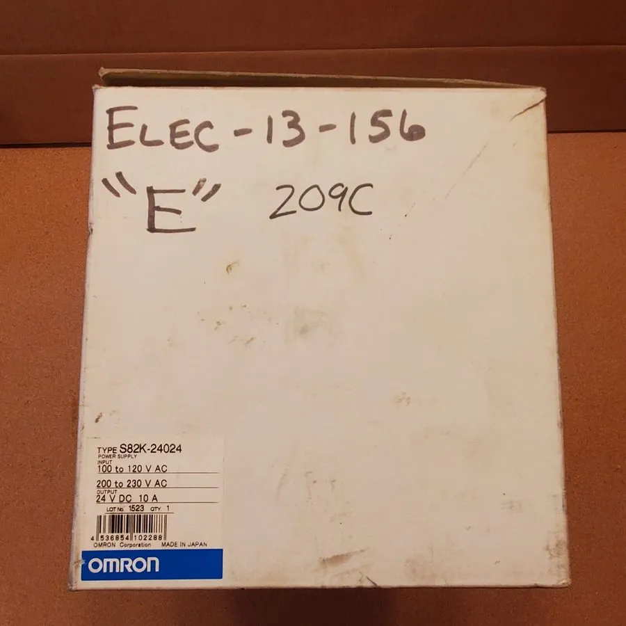 Блок питания Omron S82K-24024 100/240VAC Din Rail Mounted Power Supply