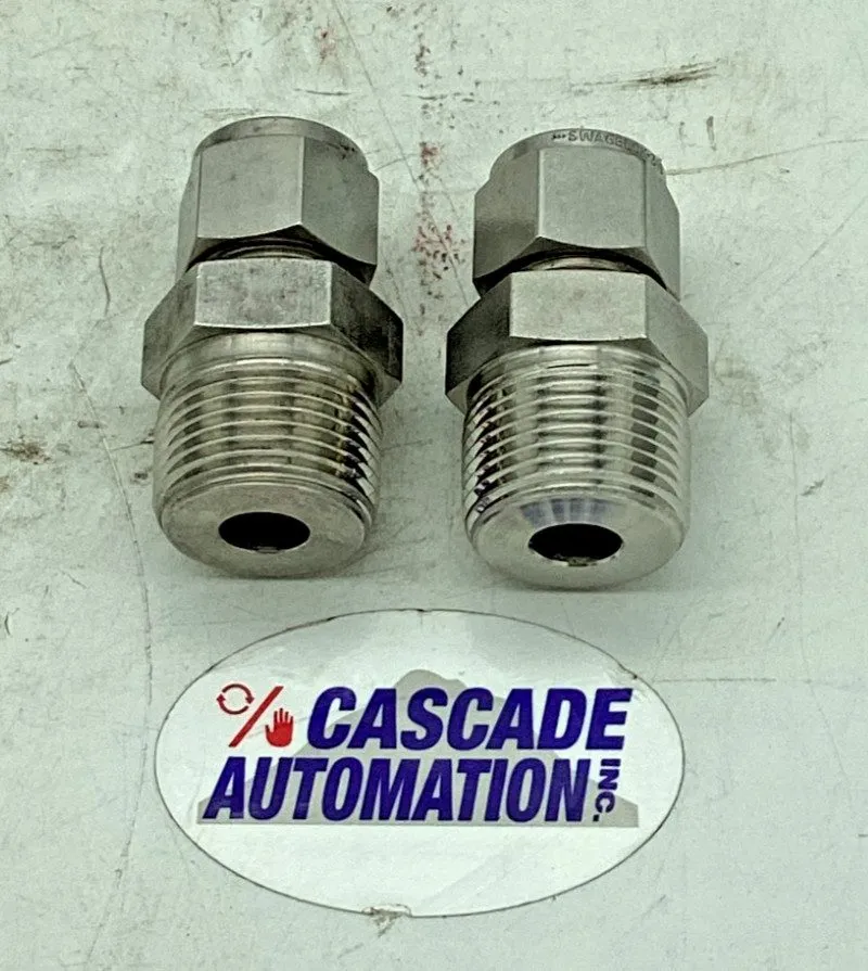 Разъём 1 Swagelok Stainless Connector Fitting, 1/2" Tube x 3/4" MNPT, SS-810-1-1