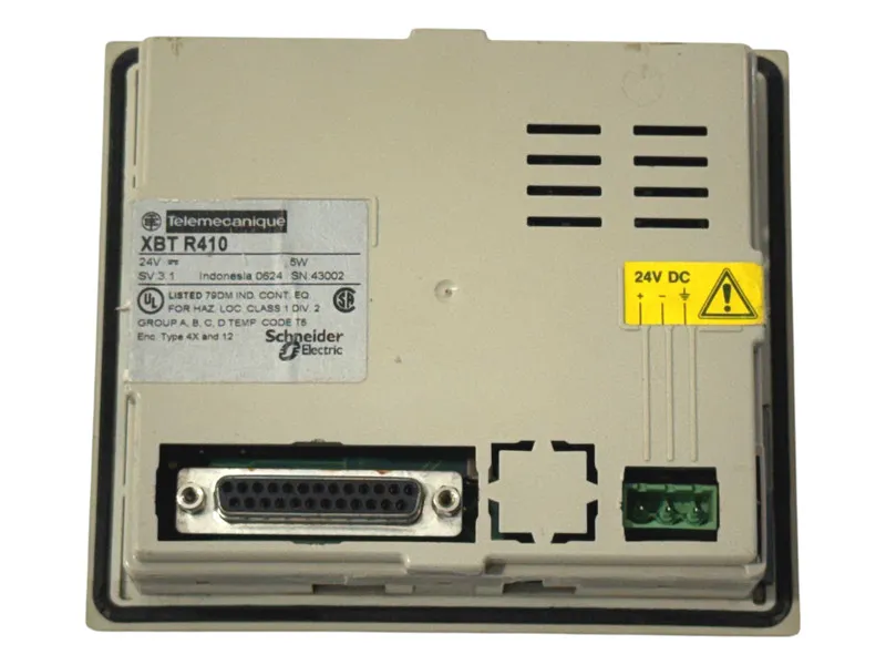 Панель оператора SCHNEIDER ELECTRIC XBT-R410 HMI Panel 24VDC 5W IP65