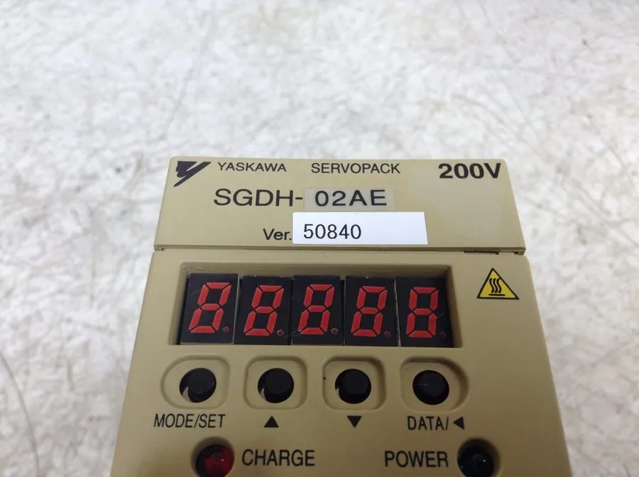 Сервопривод Yaskawa KCC-REM-Yec-SGDH02AE1-004 200V Servopack SGDH-02AE