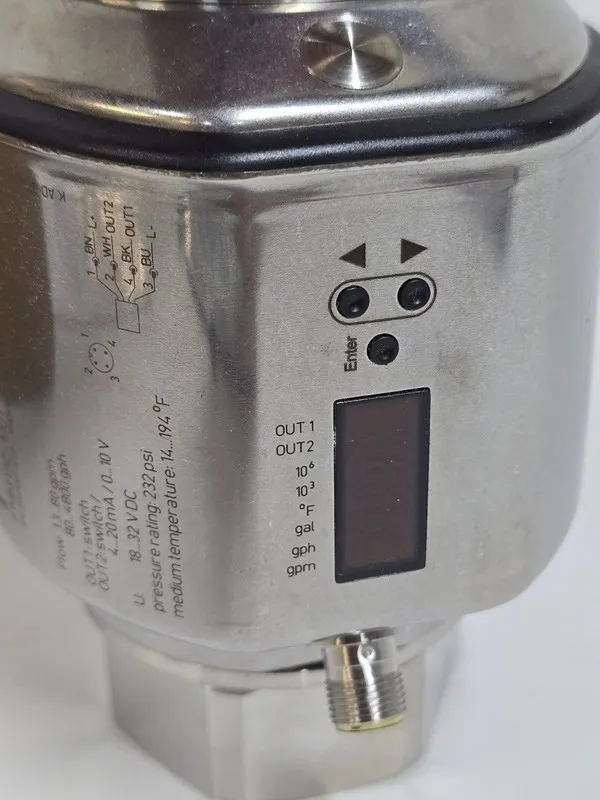 Индуктивный датчик proSense FMM150-1001 Magnetic Inductive Flow Meter 1-1/2 NPT  — фото лота 2