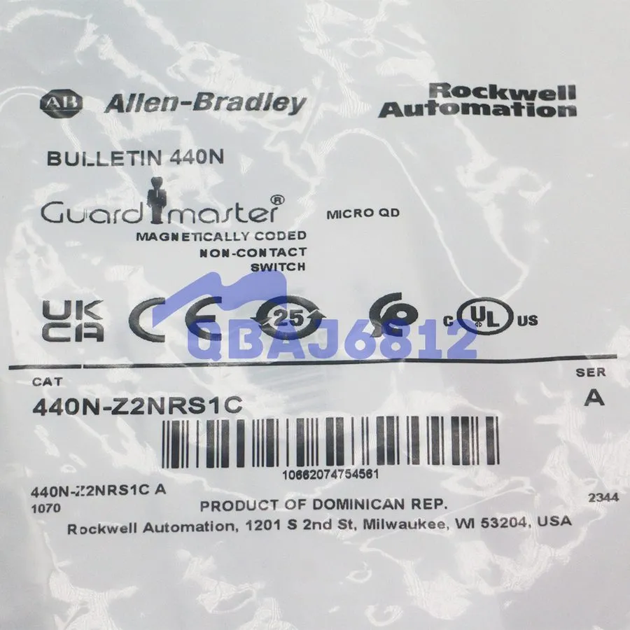 Реле безопасности Allen-Bradley 440N-Z2NRS1C Guardmaster 440N Non Contact Switch