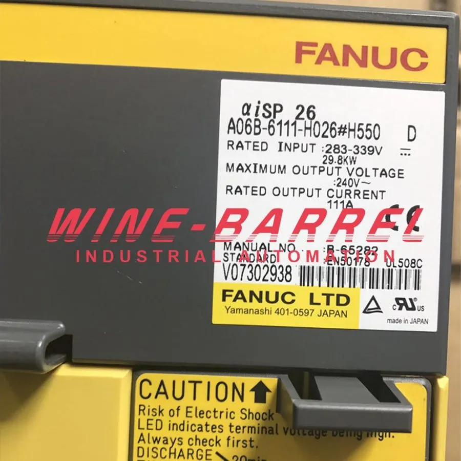 Сервоусилитель Fanuc Servo Drive Amplifier A06B-6111-H026#H550