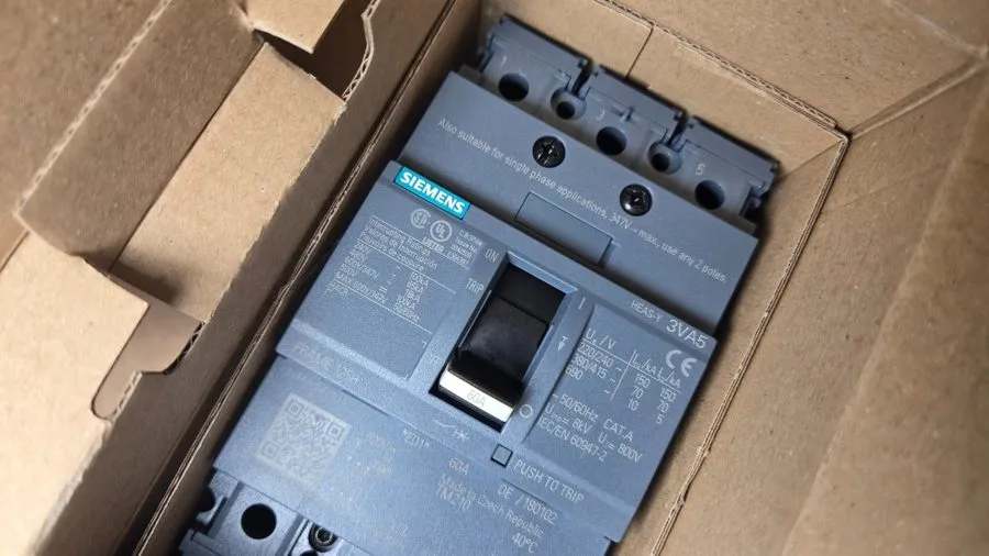 Автоматический выключатель Siemens 3VA5160-6ED31-0AA0 Circuit Breaker 60 Amp 3VA