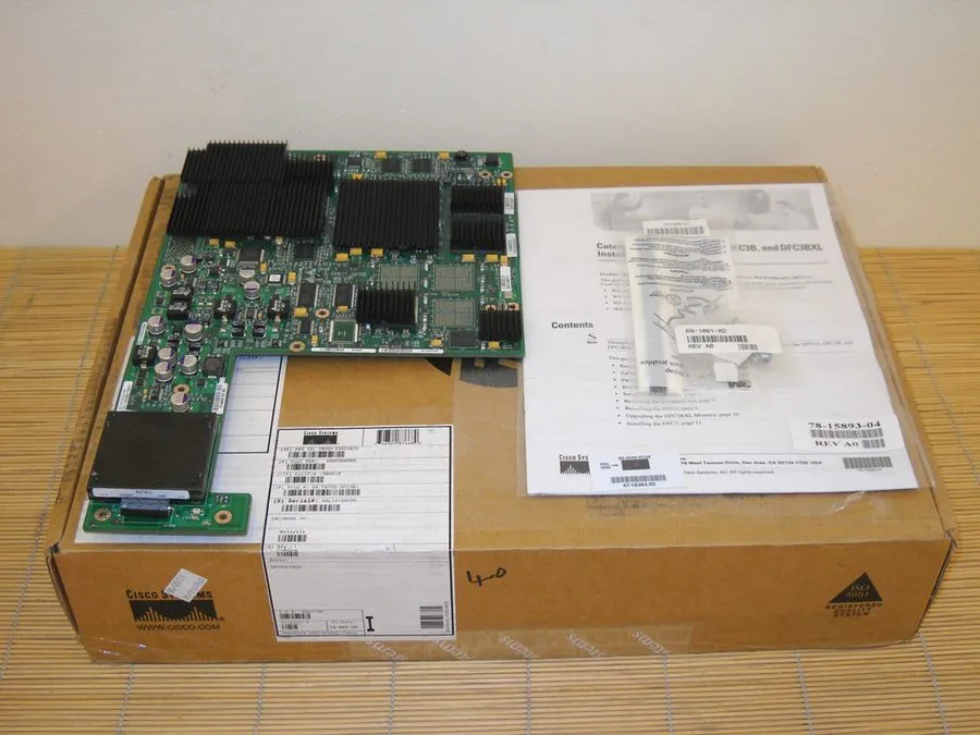 Коммутатор Cisco WS-F6700-DFC3B Distributed Forwarding Catalyst SwitchCard