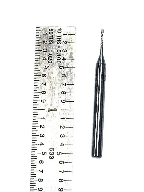 Режущий инструмент Osg 402-0312 End Mill, Carbide, 1/32, 2 Fl, Sgl Sq End, Cc