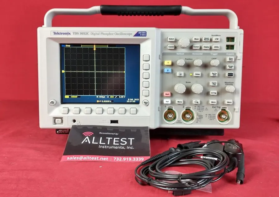 Осциллограф Tektronix TDS3052C 2ch 500MHz Digital Phosphor Oscilloscope 5GS/s