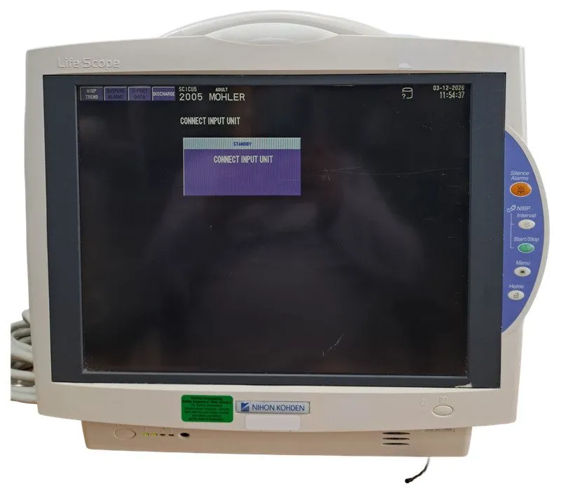 Монитор пациента NIHON KOHDEN LIFE SCOPE BSM-6701A BEDSIDE PATIENT MONITOR