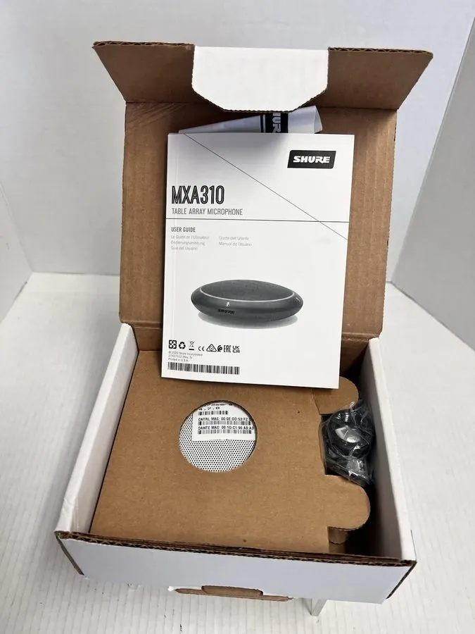 Микрофон Shure MXA310W MicroFlex Advance Table Array Microphone