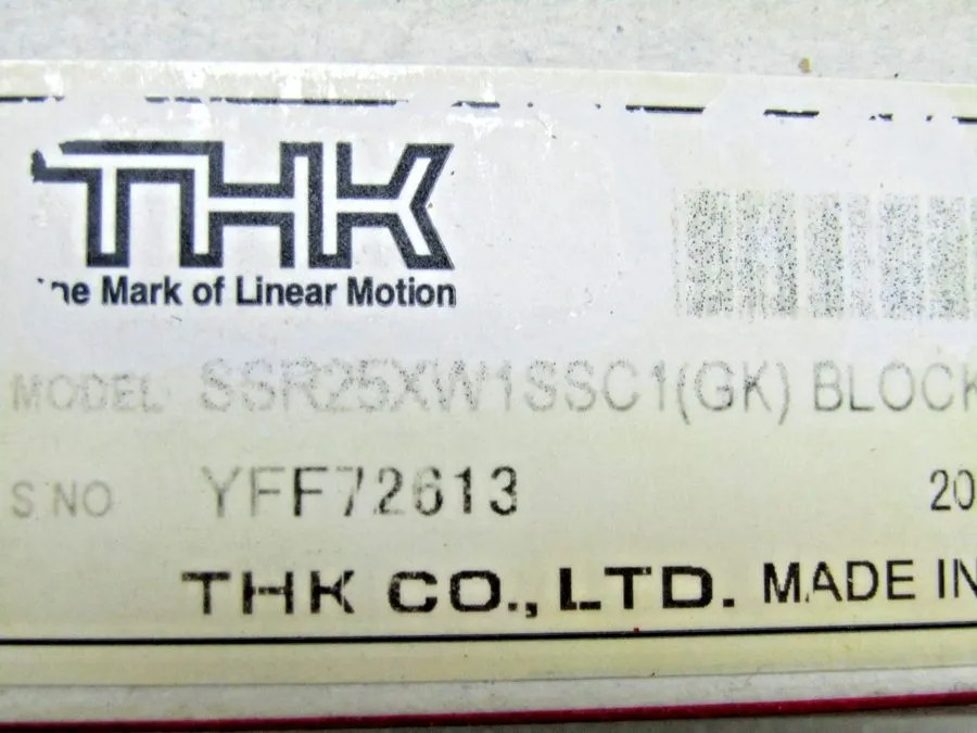 Линейная направляющая THK SSR25XW1SSC1 (GK) Linear Bearing Block