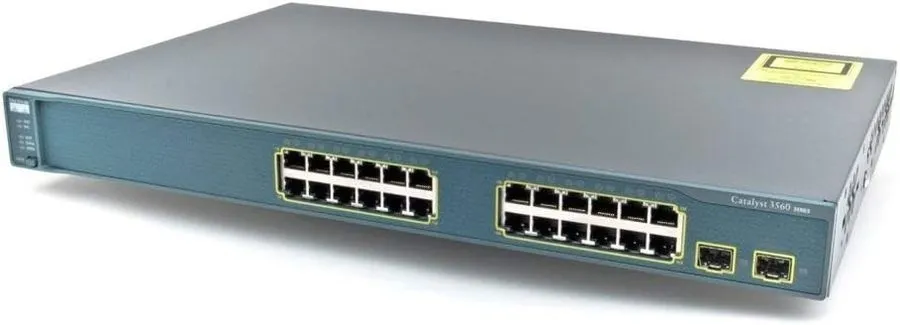 Коммутатор Cisco Systems WS-C3560-24TS-S Catalyst 3560-24TS SMI 24 Port Switch