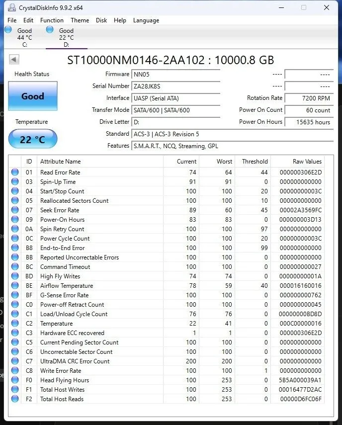 Жёсткий диск Seagate Exos X10 10TB ST10000NM0146 SATA 3.5" Enterprise Hard Drive — фото лота 1