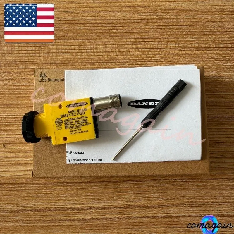 Фотоэлектрический датчик Banner Sm312cvqd Mini-Beam Photoelectric Sensor