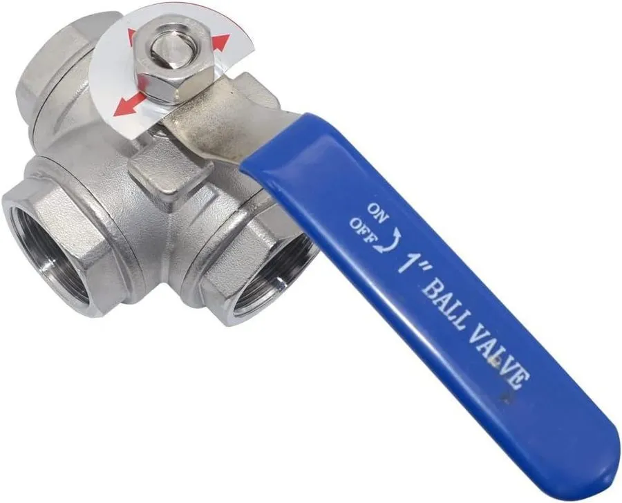 Клапан Full Port Ball Valve 3/4 NPT 304 Stainless Steel WOG1000 Heavy Duty