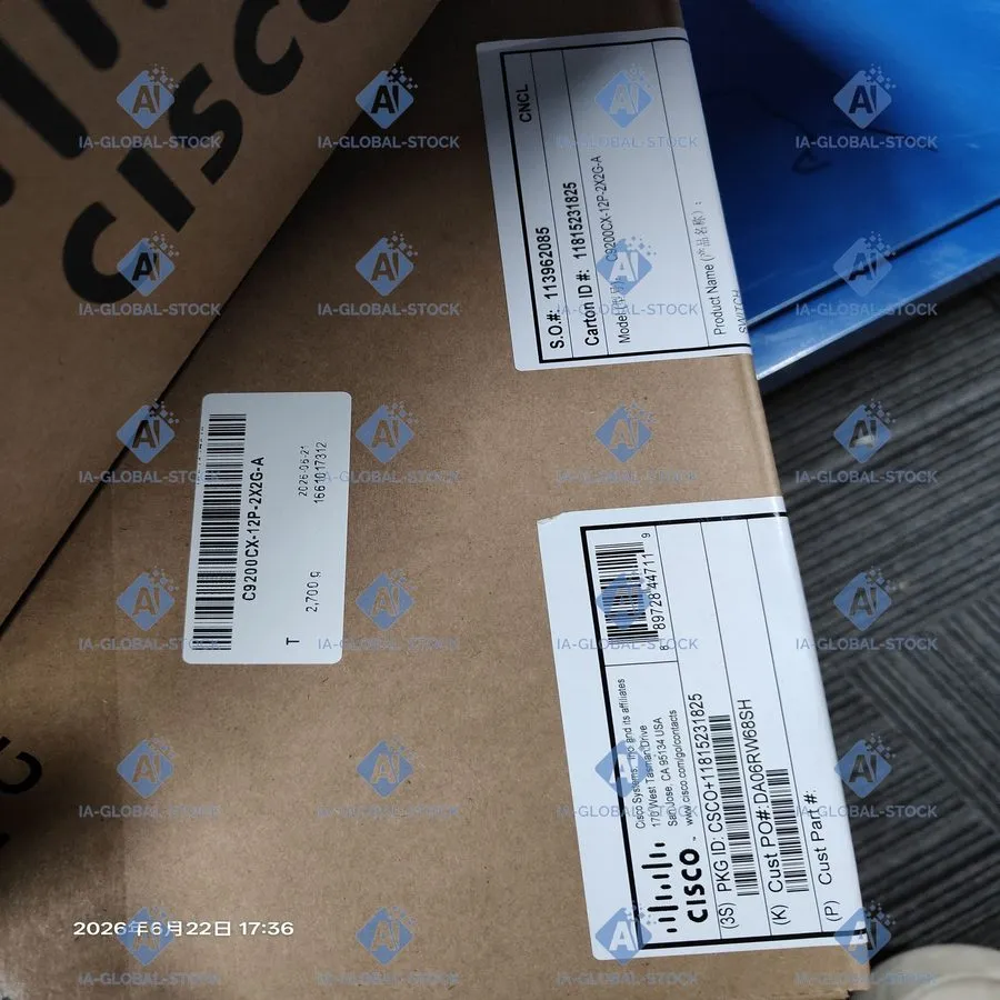 Коммутатор One unit Cisco для C9200CX-12P-2X2G-A