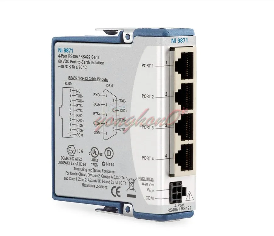 Модуль National Instruments NI-9871 Serial Interface Module
