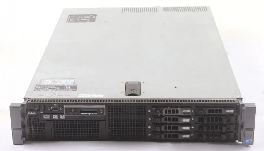 Сервер Dell PowerEdge R710 2x Xeon Quad Core E5530 2.4GHz 32GB Ram 2x 870W 2U Se