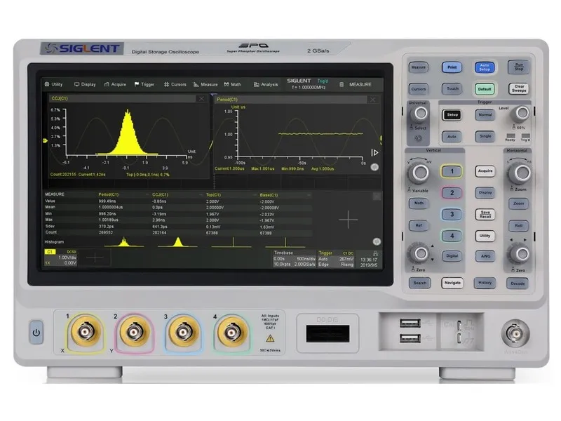 Осциллограф Siglent SDS2204X Plus 200 MHz / 4 Channel Digital Oscilloscope