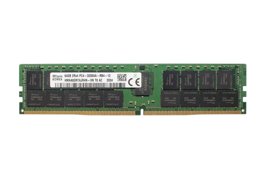 Модуль памяти 2x HMAA8GR7AJR4N-XN HYNIX 64GB 2RX4 PC4-3200AA DDR4-3200MHz ECC RD