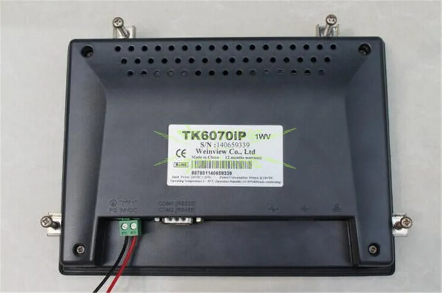 Панель оператора Weintek WEINVIEW TK6070IP 7" Touch Panel Screen Display HMI