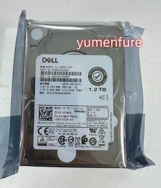 Жёсткий диск x 01M0D DELL TOSHIBA 1.2TB 12G SAS 10K 2.5" HDD HARD DRIVE AL15SEB1