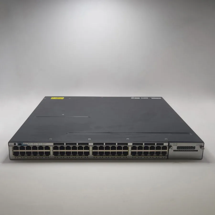 Коммутатор Cisco WS-C3750X-48P-E 3750X 48 port POE IP service switch. 90 Day's