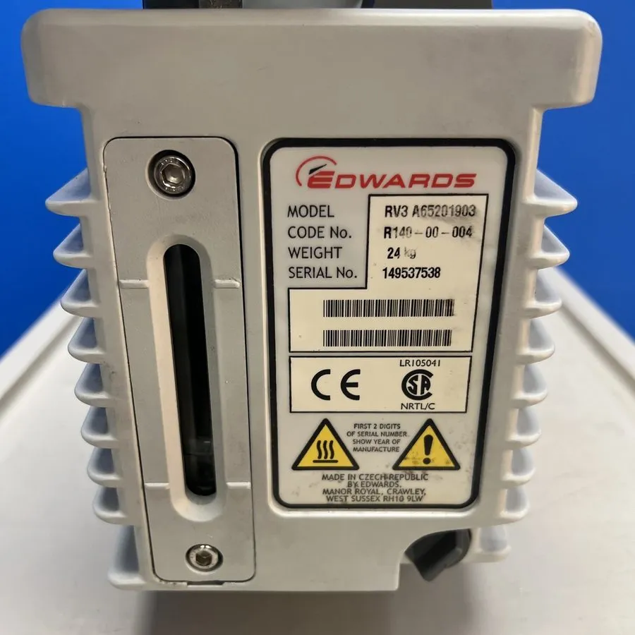 Насос Edwards RV3 Rotary Vane Vacuum Pump A65201903 — фото лота 3