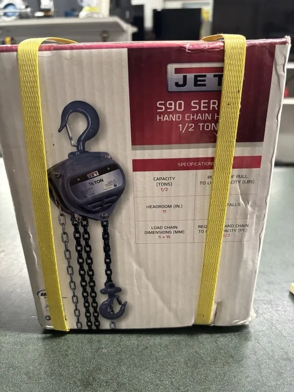 Таль S90-50-10 1/2-Ton Hand Chain Hoist with 10 Ft. Lift