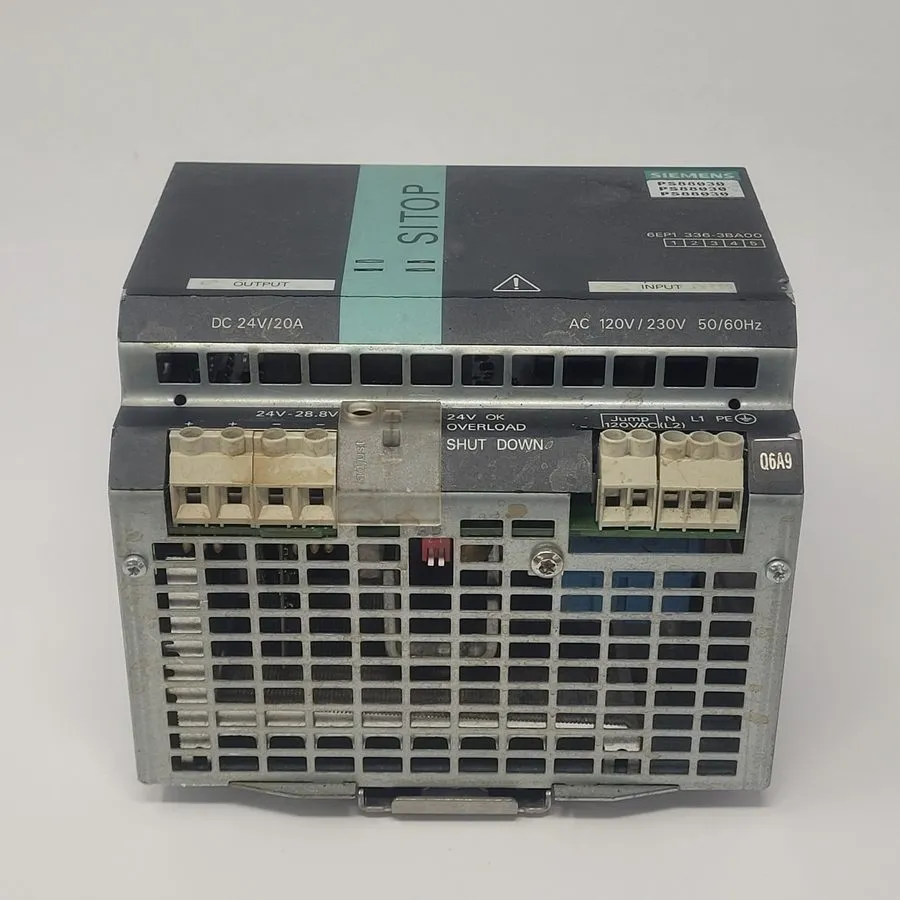 Блок питания Siemens SITOP modular 6EP1336-3BA00 Power Supply 24VDC 20A DIN Rail