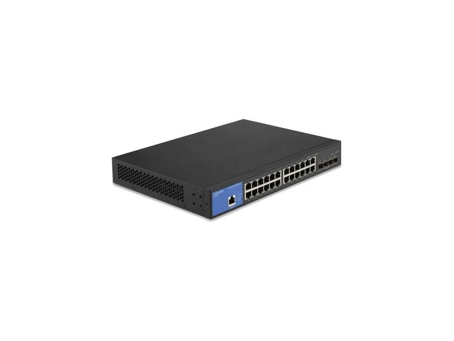 Коммутатор LINKSYS LGS328C 24-PORT MANAGED GIGABIT ETHERNET SWITCH 4X 10G SFP+