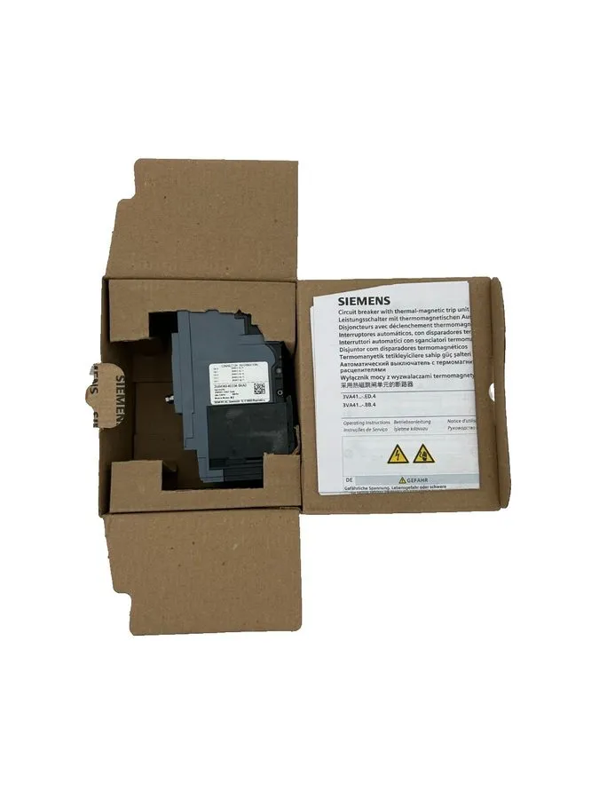 Автоматический выключатель Siemens 3VA4140-4ED34-0AA0 Circuit Breaker 40A 600Vac