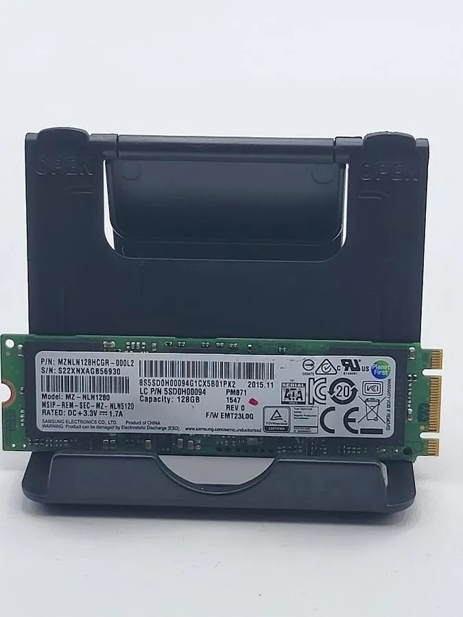 SSD-накопитель Samsung PM871 128GB M.2 SATA III Internal SSD MZ-NLN1280 Laptop/P