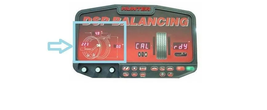 Балансировочный станок Hunter Engineering Wheel Balancer Left Digital Display DS
