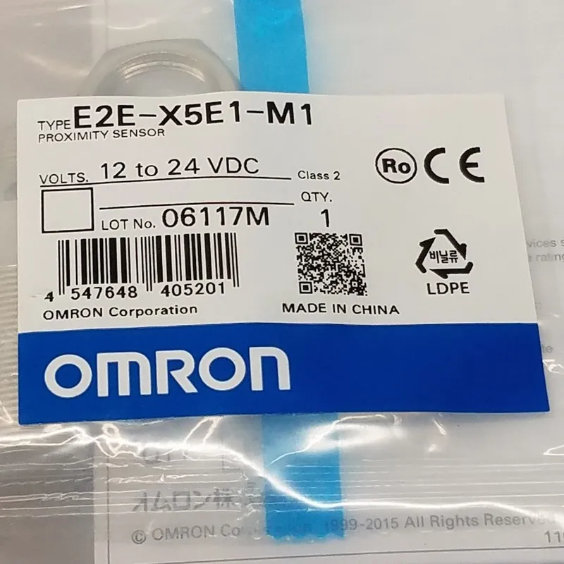 Датчик приближения Omron E2E-X5E1-M1 Proximity Sensor, 12-24VDC