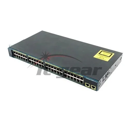 Коммутатор Cisco WS-C2960-48TT-L Cat2960 48 10/100 + 2 1000BT LAN Base Image Swi