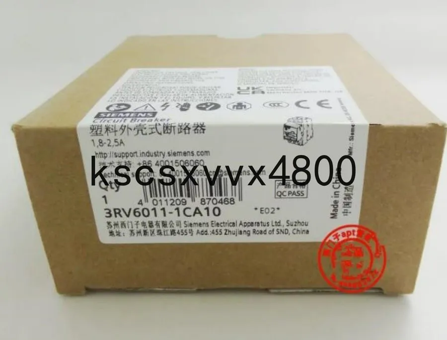 Автоматический выключатель Siemens Motor Protection Circuit Breaker 3RV6011-1CA1