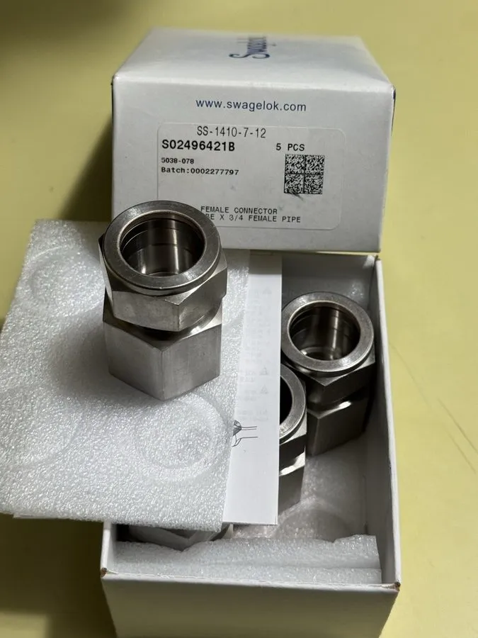 Фитинг Swagelok SS-1410-7-12 Stainless Steel Swagelok Tube Fitting FNSP