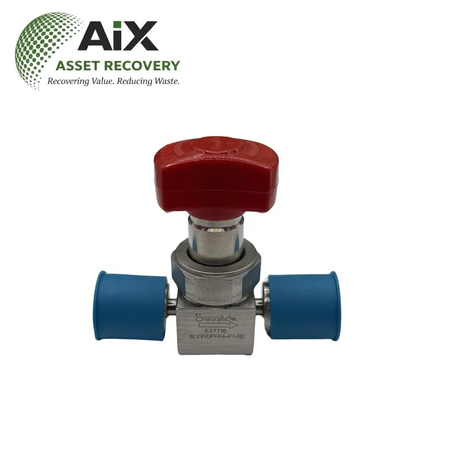 Клапан Swagelok 6LVV-DPFR4-P1-RD Diaphragm Sealed Valve FVCR 1/4” FVCR — фото лота 1