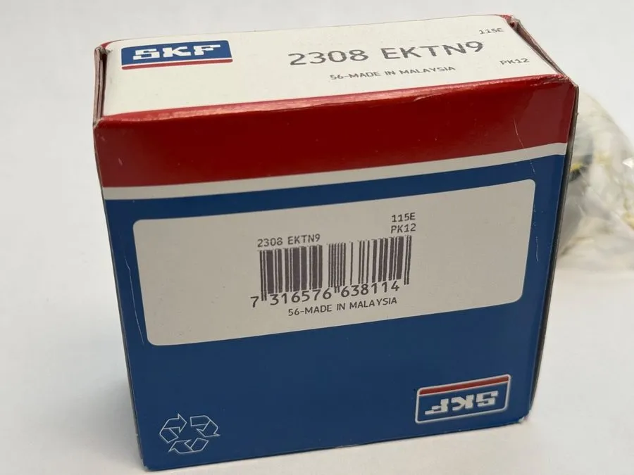 Подшипник SKF 2308EKTN9 Self Aligning Bearing 2308 C3 40x90x33 mm — фото лота 1