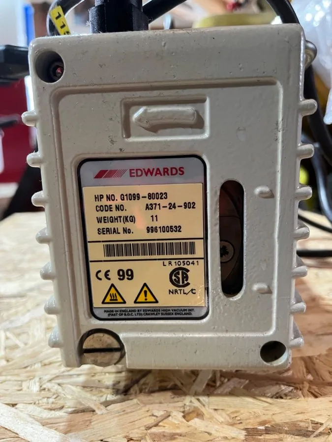 Насос Edwards 1.5 Agilent G1099-80023 Rotary Vane Vacuum Pump A371-24-902 — фото лота 4